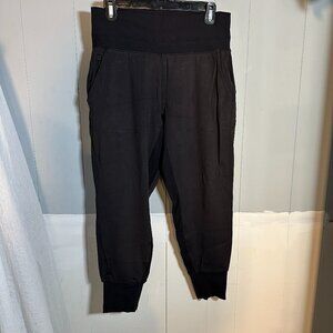 Athleta Women's Venice High Rise Jogger Pants Black- Medium Petite